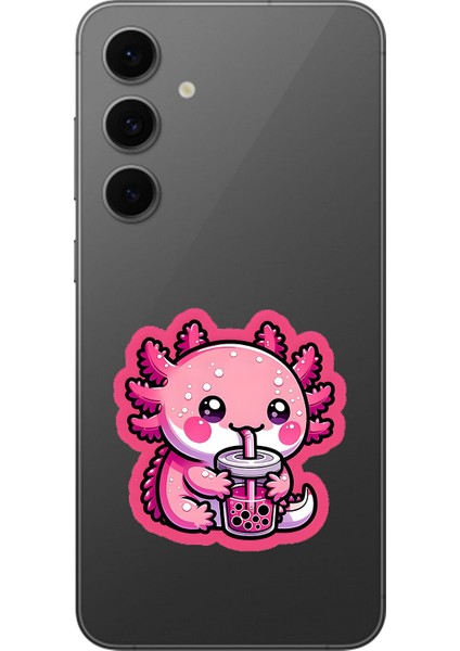 Samsung Galaxy S24 Fe Uyumlu Şeffaf Kılıf Şeffaf New Minies 4 Tasarımlı