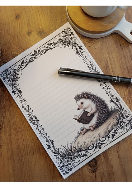 Özel Tasarım Hayvan Temalı Notepad
