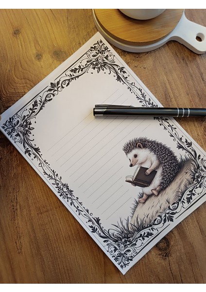 Özel Tasarım Hayvan Temalı Notepad