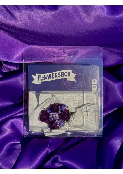 Velvet Twilight Mini Çiçek Buketi – Hot Koleksiyon Wheels Flowers | Özel Tasarım Çiçek Kutusu | Özel Günler | Anne, Sevgili, Eş