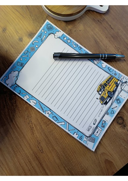 Özel Tasarım Araba Temalı Notepad fiyatları