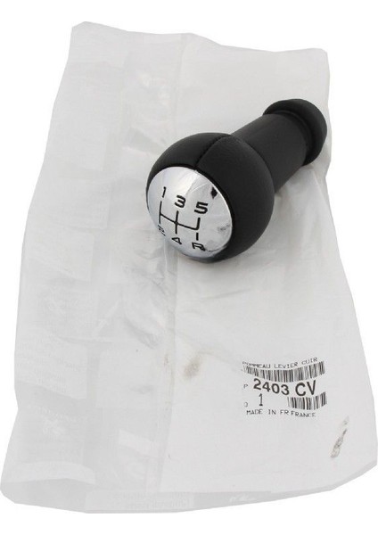 Peugeot 407 Vites Topuzu Deri Orjinal