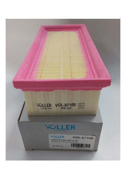 Hava Filtresi Rover 25 1.4 16V, 214 Si 16V