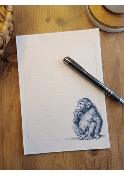 Özel Tasarım Hayvan Temalı Notepad