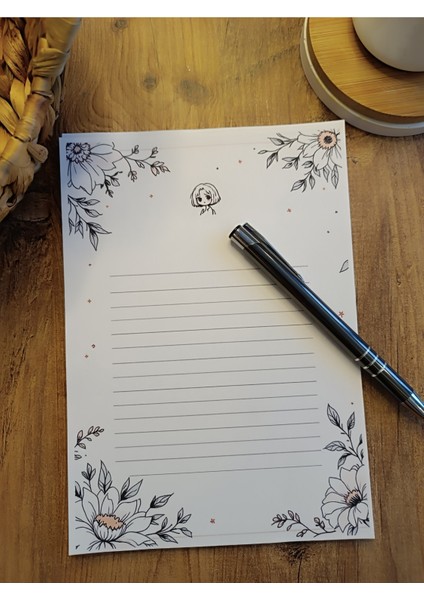 Anime Temalı Notepad