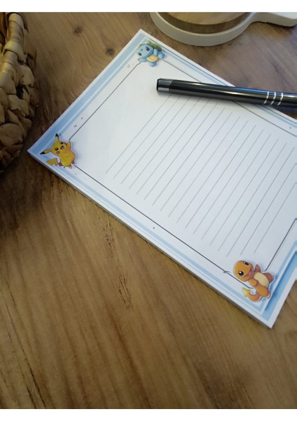 Özel Tasarım Çizgi Film Karakterleri Temalı Notepad modelleri