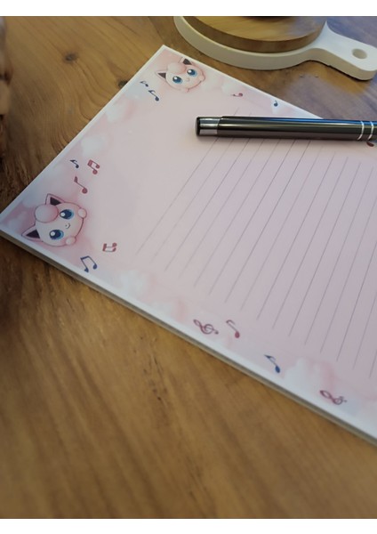Özel Tasarım Çizgi Film Karakterleri Temalı Notepad modelleri