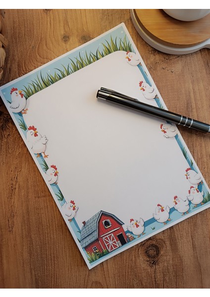 Özel Tasarım Hayvan Temalı Notepad