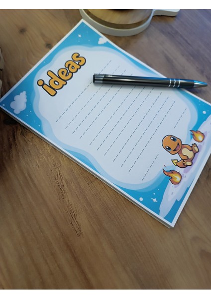 Özel Tasarım Çizgi Film Karakterleri Temalı Notepad modelleri