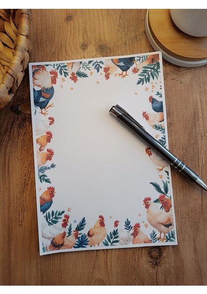 Özel Tasarım Hayvan Temalı Notepad