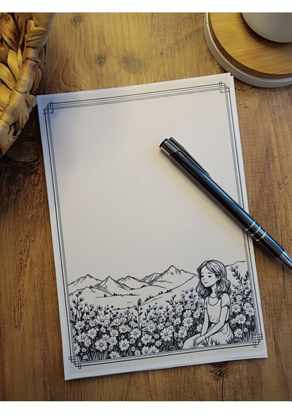 Anime Temalı Notepad