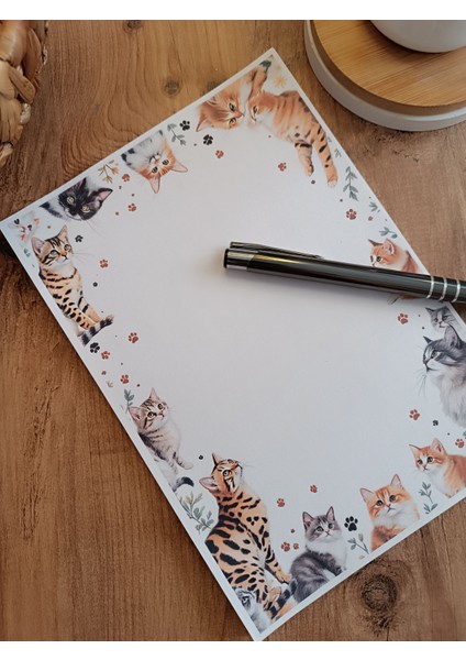 Özel Tasarım Hayvan Temalı Notepad