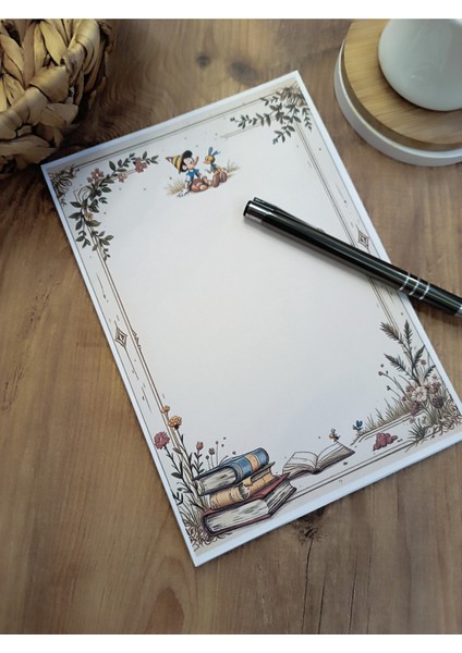 Özel Tasarım Çizgi Film Karakterleri Temalı Notepad fiyatları