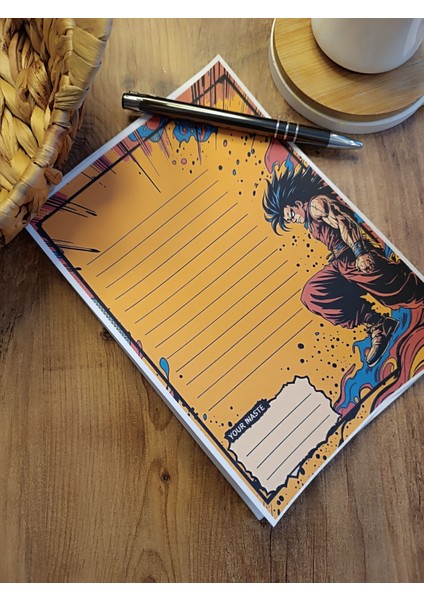 Anime Temalı Notepad