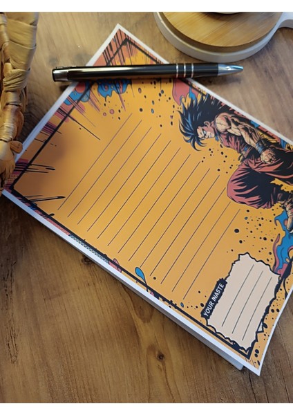 Anime Temalı Notepad