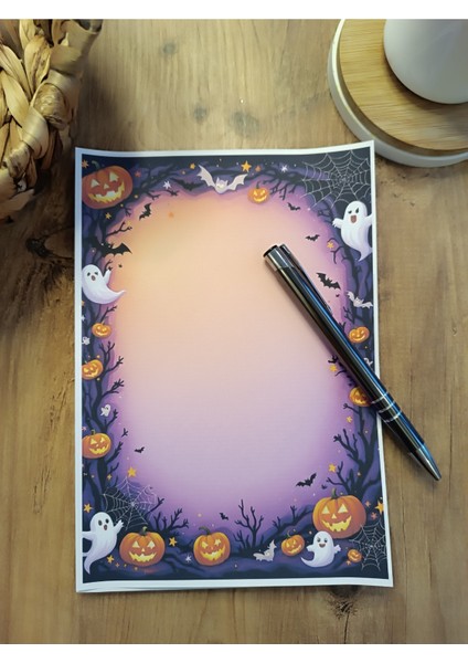 Özel Tasarım Halloween Temalı Notepad
