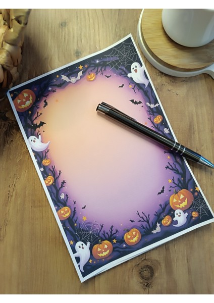 Özel Tasarım Halloween Temalı Notepad