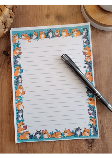 Özel Tasarım Hayvan Temalı Notepad