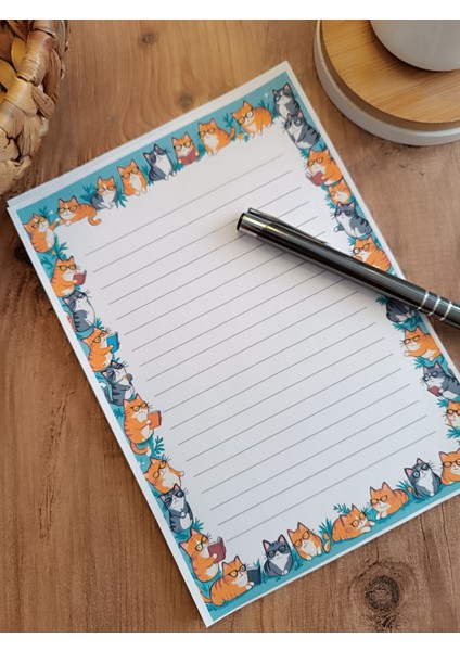 Özel Tasarım Hayvan Temalı Notepad