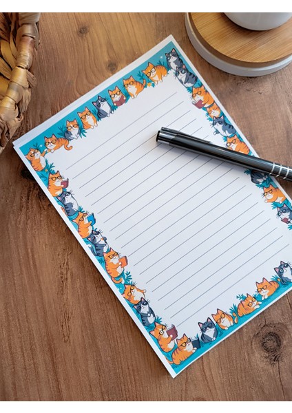 Özel Tasarım Hayvan Temalı Notepad