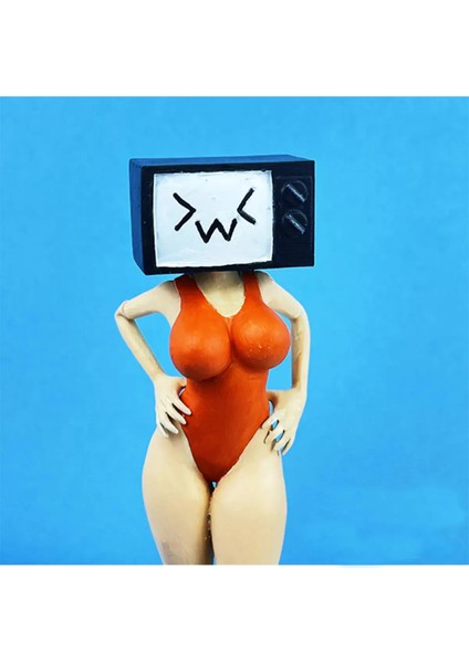 Skibidi Toilet Tv Women 13 cm