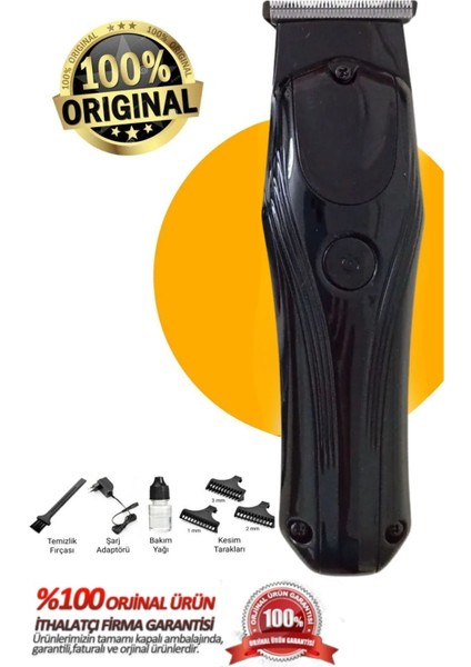 AR-0032 Profesyonel Şarjlı Saç Sakal Tıraş Makinesi