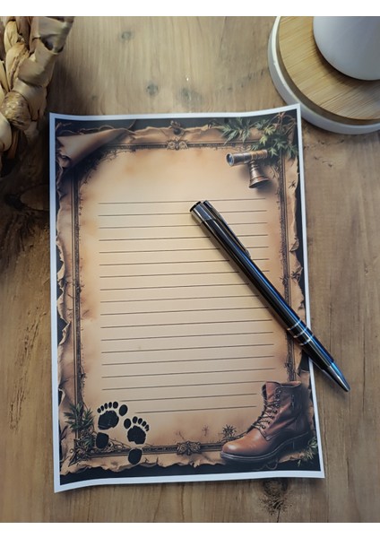 Özel Tasarım Çizgi Film Karakterleri Temalı Notepad