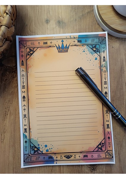 Özel Tasarım Mısır Temalı Notepad