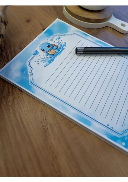 Özel Tasarım Çizgi Film Karakterleri Temalı Notepad modelleri