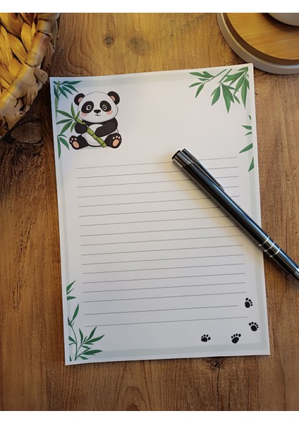 Özel Tasarım Hayvan Temalı Notepad