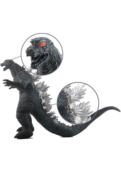 Godzilla Vs. Kong Giant King Ejderha Godzilla Goril Kong 2'li Aksiyon Figür Karakter Oyuncak Seti