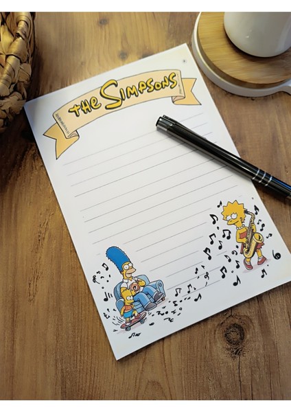 Özel Tasarım Çizgi Film Karakterleri Temalı Notepad fiyatları