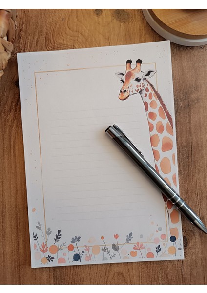 Özel Tasarım Hayvan Temalı Notepad