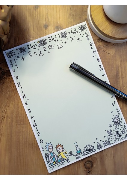 Özel Tasarım Çizgi Film Karakterleri Temalı Notepad fiyatları