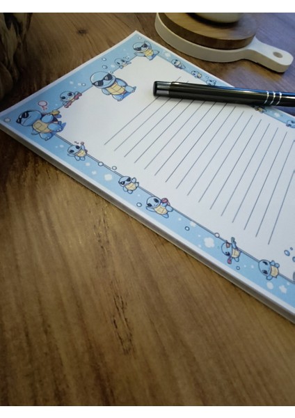 Özel Tasarım Çizgi Film Karakterleri Temalı Notepad modelleri