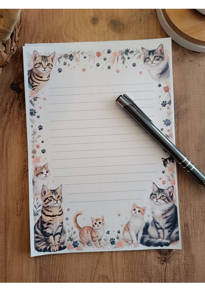 Özel Tasarım Hayvan Temalı Notepad