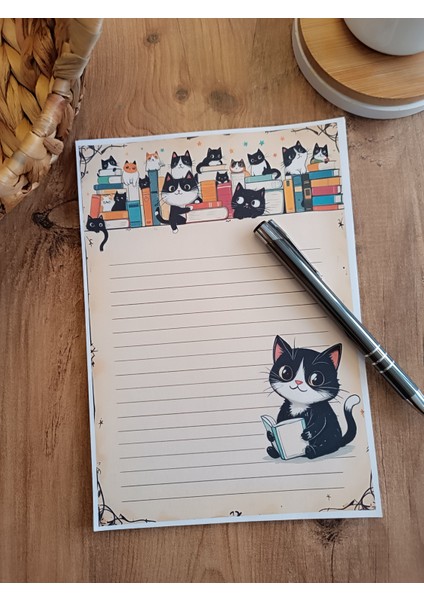 Özel Tasarım Hayvan Temalı Notepad