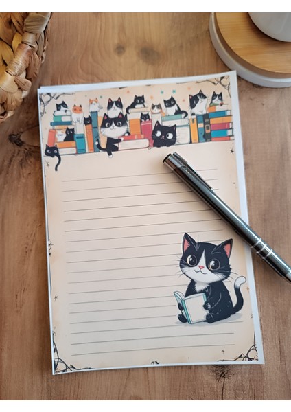 Özel Tasarım Hayvan Temalı Notepad