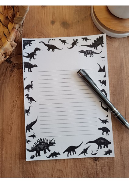 Özel Tasarım Hayvan Temalı Notepad