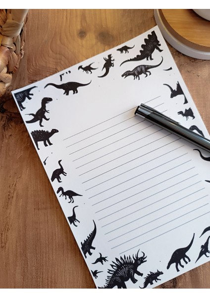 Özel Tasarım Hayvan Temalı Notepad