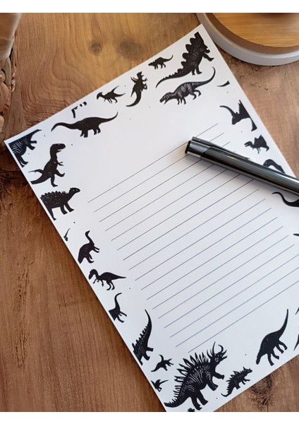 Özel Tasarım Hayvan Temalı Notepad