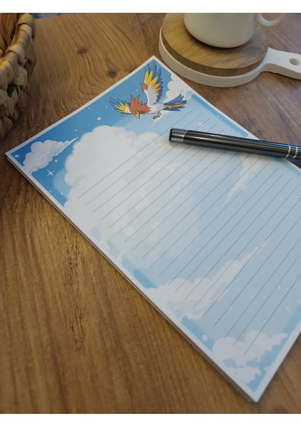 Özel Tasarım Çizgi Film Karakterleri Temalı Notepad modelleri