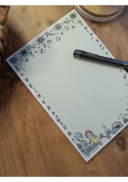 Özel Tasarım Çizgi Film Karakterleri Temalı Notepad modelleri