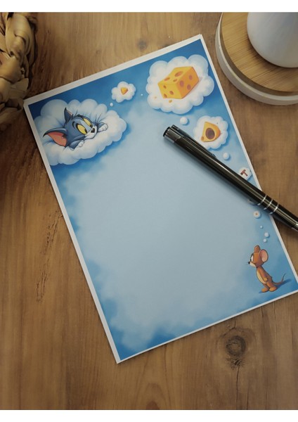 Özel Tasarım Çizgi Film Karakterleri Temalı Notepad fiyatları