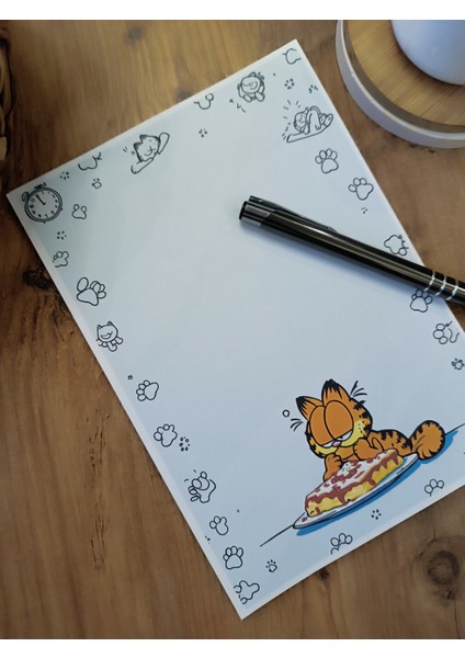 Özel Tasarım Çizgi Film Karakterleri Temalı Notepad modelleri