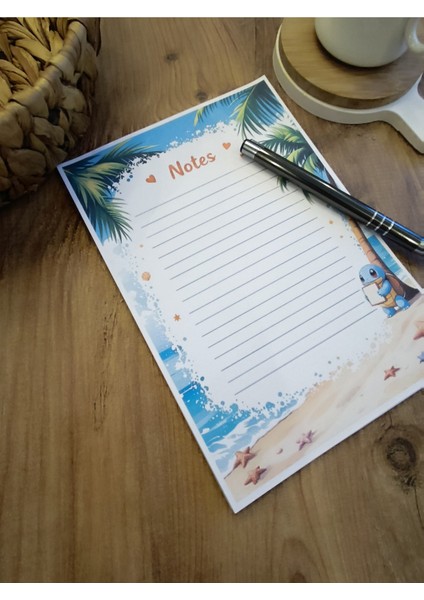 Özel Tasarım Çizgi Film Karakterleri Temalı Notepad fiyatları