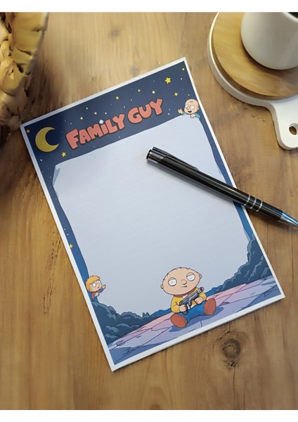 Özel Tasarım Çizgi Film Karakterleri Temalı Notepad fiyatları