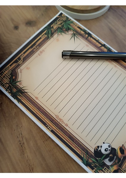 Özel Tasarım Animasyon Karakterleri Temalı Notepad