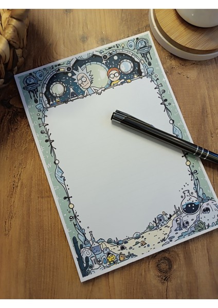 Özel Tasarım Çizgi Film Karakterleri Temalı Notepad fiyatları
