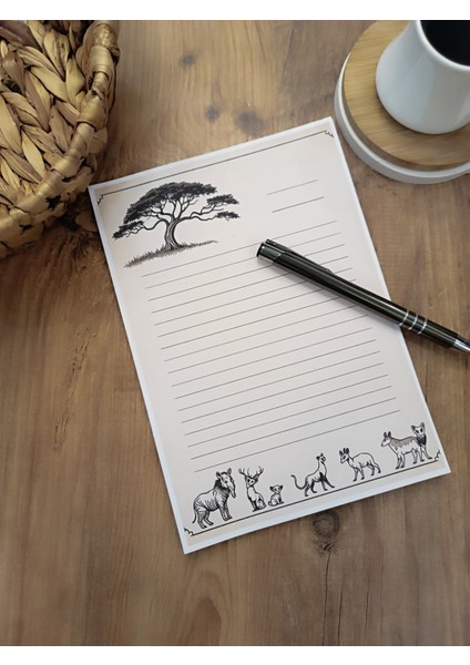 Özel Tasarım Animasyon Karakterleri Temalı Notepad